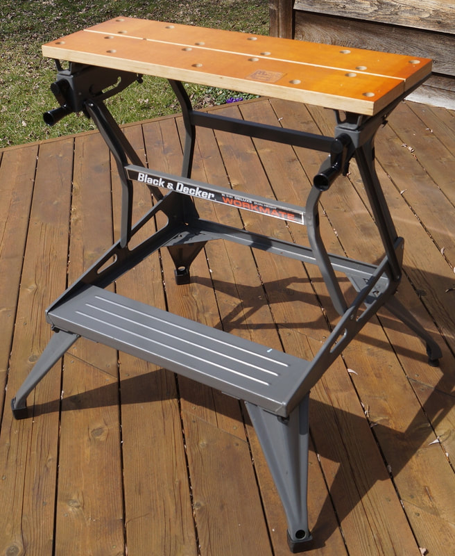 Black & Decker Workmate 79-001 Type 4 Portable Work Table Alum H Frame