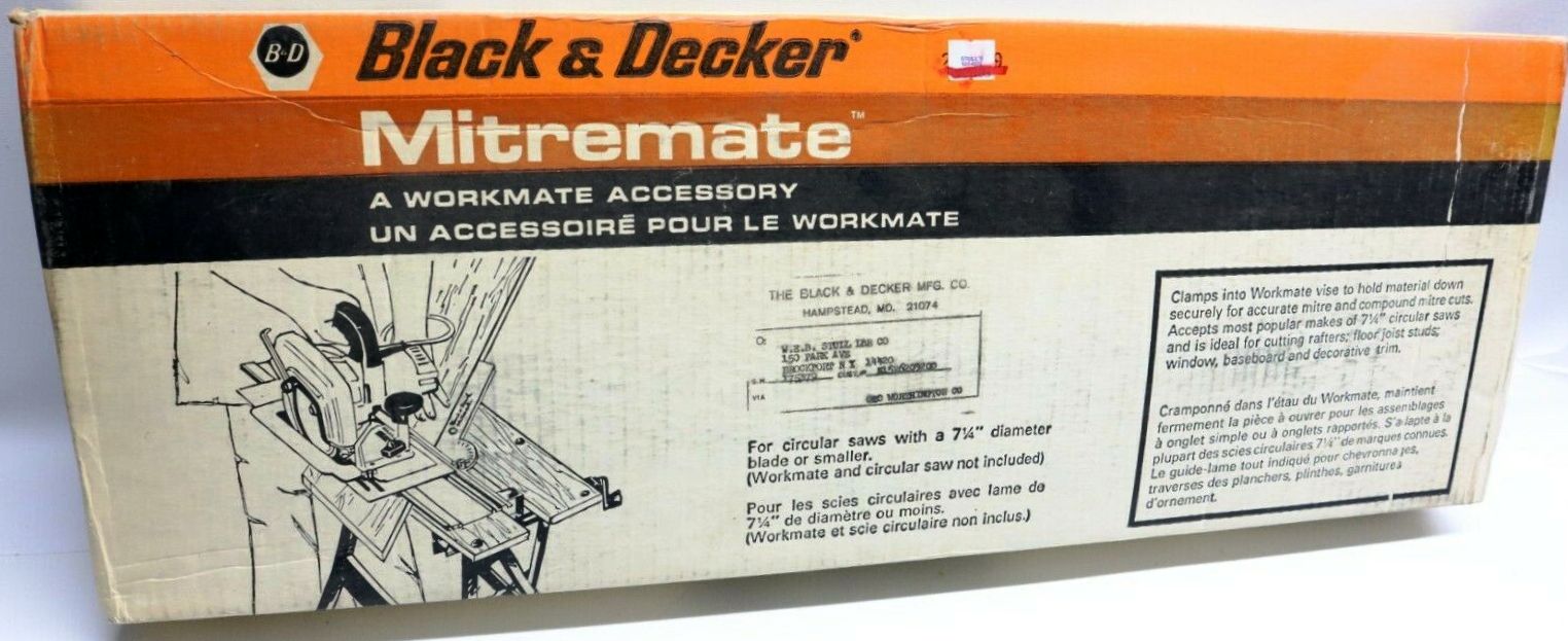 Black & Decker Workmate 79-001 Horizontal Clamp 79-018 - H-FRAME
