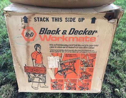 Black & Decker Workmate 79-001 Type 4 Portable Work Table Alum H