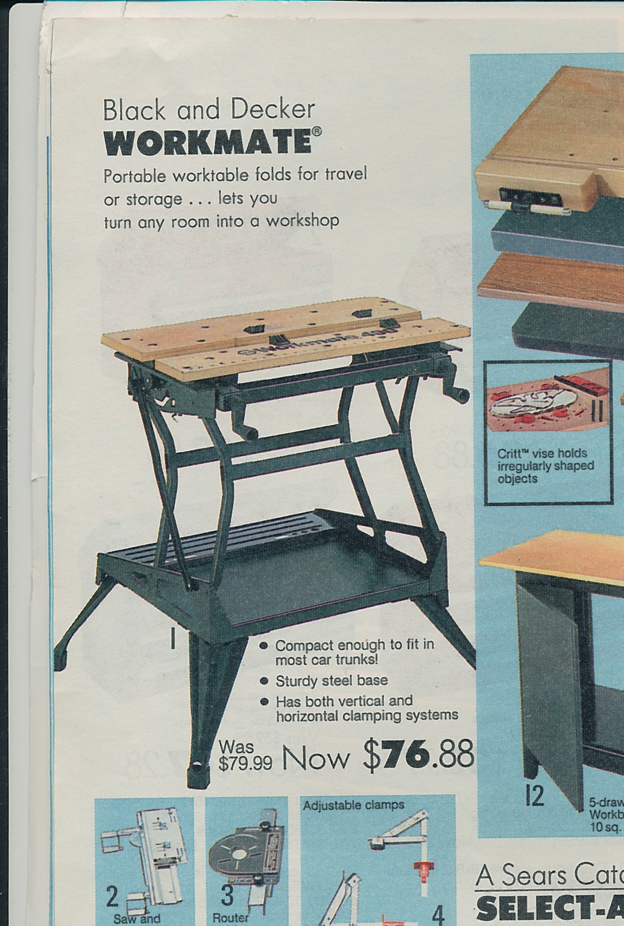 Early origins of the ubiquitous Black & Decker Workmate